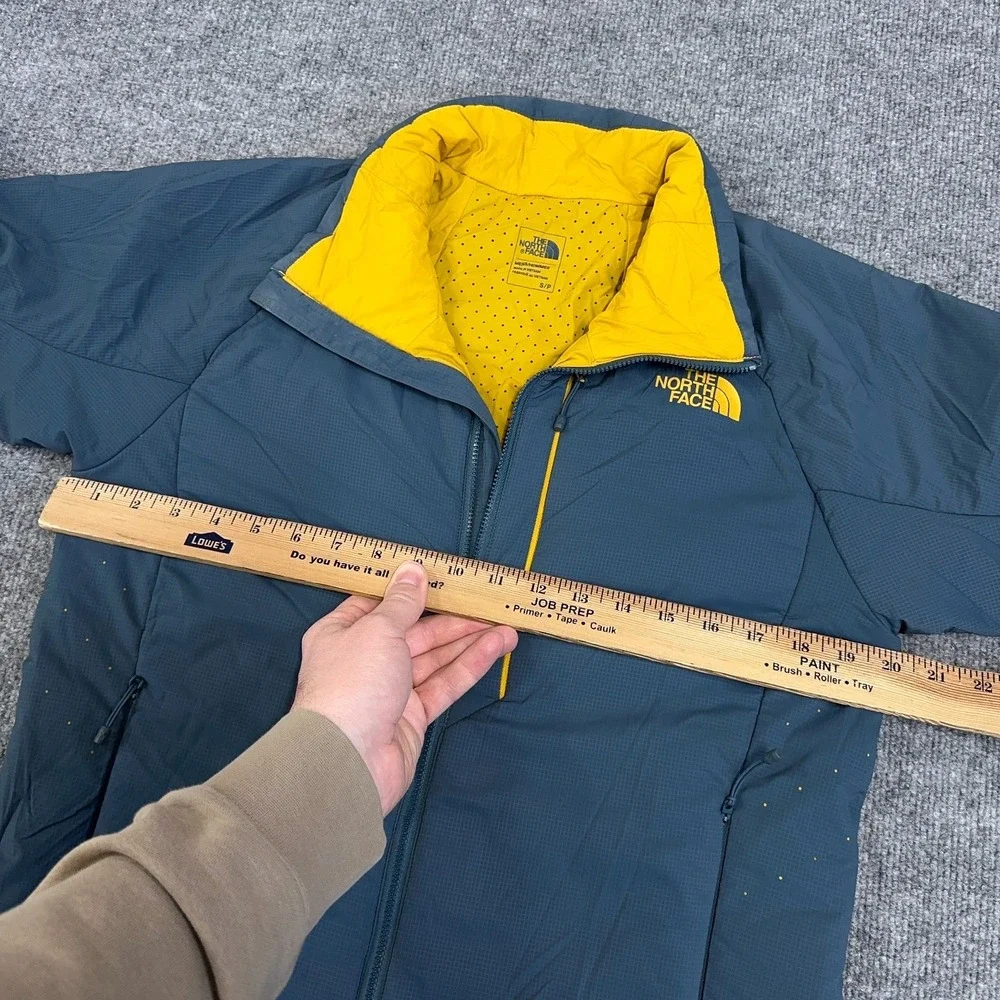 The North Face Jacket Men Small Slate Blue Gray Ventrix Ultralight Puffer Hiking